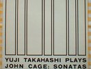 YUJI TAKAHASHI John Cage Orig. SWE-66 Fylkingen Recs LP