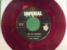 Fats Domino Yes My Darling RED VINYL Imperial 45