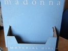 ADVERTISING SHOP RECORD STAND MADONNA MATERIAL GIRL