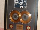 ELVIS PRESLEY 24KT GOLD RECORDS HIS FIRST US & UK  HITS