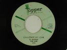 TOBI LARK northern soul 45 CHALLENGE MY LOVE TOPPER