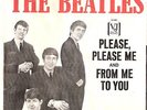 THE BEATLES 45 RPM RECORD SLEEVE PLEASE, PLEASE ME VJ