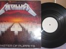 METALLICA- MASTER OF PUPPETS WHITE LABEL MFN 60 RARE LP
