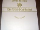 Death In June original WALL OF SACRIFICE vinyl LP