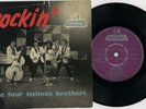THE FOUR TIELMAN BROTHERS ROCKIN NL IMPERIAL EP 5037 M-