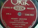 25)  78 RPM   COOKIE'S GINGERSNAPS   OKEH 8390  