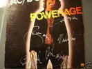 AC/DC signed old Powerage Album by Band incl. BON SCOTT