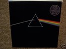PINK FLOYD (DSOTM)SOLID LIGHT BLUE TRIANGLE 1ST PRESSIN