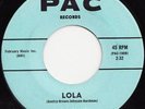 SUPER RARE DOO-WOP - CHESSMEN - LOLA - PAC 100 - HEAR