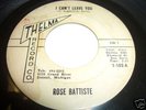 Rose Battiste MOTOWN 45 Thelma I CAN