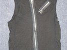 Erasure Charity Auction - Black Zippered Top
