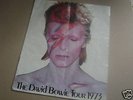 DAVID BOWIE TOUR PROGRAMME Aladdin Sane Tour 73