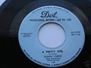 Rockabilly 45 Sonny Curtis on Dot A Pretty Girl Promo