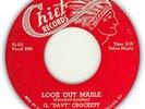 G. L. CROCKETT as G. DAVY CROCKETT rare 1957 blues 45