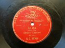 ENRICO CARUSO ten G&T GC 52369 OPERA 78rpm AIDA