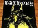 BATHORY-Rare S/T LP YELLOW GOAT 1984 Darkthrone Mayhem