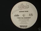 GEORGE DUKE. I WANT YOU FOR MYSELF. US ORIG. UNPLAYED
