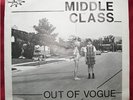 MIDDLE CLASS OUT OF VOGUE PUNK 45 JOKE 1978 KBD PS