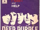 DEEP PURPLE HUSH/HELP - Beatles Rare ISRAELI  7