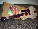 JOHNNY HALLYDAY RARE GUITARE SELCOL avec BOÎTE Année 60