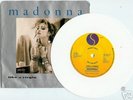 Madonna  Like A Virgin  White Vinyl CDN PROMO 45 & P/S