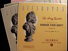 COLUMBIA - BEETHOVEN - HUNGARIAN STRING QUARTET - 8 LP