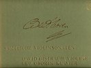 BEETHOVEN VIOLIN SONATAS/OISTRACH/PHILIPS/4 LP BOX