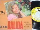 DALIDA - MAMA / CIAO AMORE CIAO RARE PORTUGUESE EP 7''