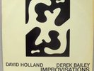 DEREK BAILEY / DAVE HOLLAND Improvisations '71 (ECM) LP