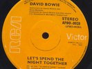 DAVID BOWIE - Let's Spend the.. mega-rare INDIA prs. 7