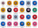 COMPLETE SET 31 BEATLES COLORED VINYL 45s JUKEBOX ONLY