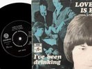 JEFF BECK - LOVE IS BLUE - DANISH 45+PS 68 PSYCH BEAT