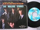 ROLLING STONES 45 SATISFACTION rare ps NO SKIPS no lp