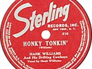 VERY RARE HANK WILLIAMS 1947 STERLING 78 #210 VG TO VG+