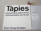ANTONI TAPIES Comunicacio LP ERKER, ART AVANT FLUXUS