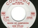 Bob Dylan-Mixed Up Confusion-Columbia Promo 45 