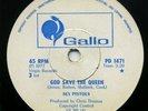 VERY RARE Sex Pistols God Save Queen SOUTH AFRICAN 45