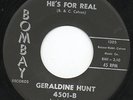 GERALDINE HUNT cheaper than..BOMBAY northern soul 45