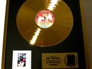 LED ZEPPELIN GOLDENE SCHALLPLATTE-GOLD RECORD-VINYL