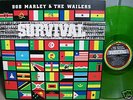 BOB MARLEY Survival Jamaica LP yellow wax Tuff Gong