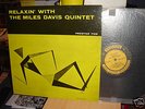 MILES DAVIS:Relaxin' with...(prestige Bergenfield)US LP