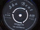 CHECKMATES Invisible Ska Beat 45 b/w WINSTON & TONETTES