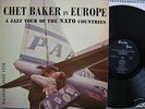 Rare Pac.Jazz LP:CHET BAKER in Europe,TWARDZIK,'56 orig