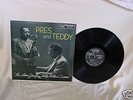 VHTF Lester Young Teddy Wilson Pres Teddy Verve Clef