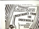 Nightmares From The Underworld CDN 60's Punk LP Vol 1.