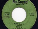 rare funk 45  KING C : Funk Part 2 / BREAKS  listen