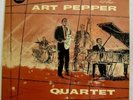ART PEPPER QUARTET Original TAMPA 1001 LP Flat Edge