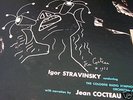 rare ART COVER JEAN COCTEAU 1952 Oedipus Rex STRAVINSKY