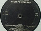 DISCO DAVE AND THE FORCE OF THE FIVE MCS  *LISTEN* 
