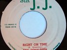 ERIC DONALDSON 45 RIGHT ON TIME, RARE JAMAICA REGGAE